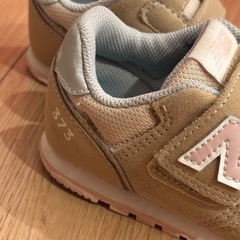 ニューバランス 373 ベージュ スニーカー 16cmキッズ ニューバランスの画像