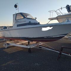 ヤマハ　プレジャーボート　UF23 船外機は４スト９５馬力の画像