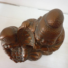 ☆▲大黒天　大黒様　恵比寿様　七福神　置物　飾物　縁起物　開運　オブジェ　飾り　インテリア　bの画像