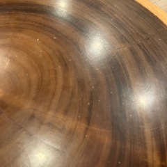 バオバブ丸太テーブルの画像