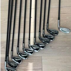 •  【豪華14本フルセット】テーラーメイド バーナー&XXIO入り！初心者即戦力  •  人気アイアン！テーラーメイド バーナー アイアン 豪華フルセット（14本+バッグ） •  オデッセイパター付！名器アイアンで飛距離アップ！初心者・中級者向け豪華ゴルフセットの画像