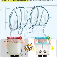 【理学療法士推薦】KOJIHOMU 姿勢矯正 椅子 骨盤矯正 姿勢サポートチェアの画像