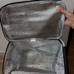 片手で持てる保冷バック★折りたたみ式の画像