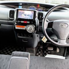 即日乗帰り可能【車検整備済み✦24年タントカスタムＸ 2WD】後期型 L375S✦アイドリングストップ★左パワースライドドア✦ナビ✦バックカメラ✦ＴＶ✦Bluetooth✦の画像