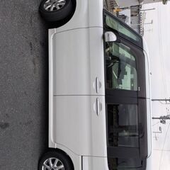 即日乗帰り可能【車検整備済み✦24年タントカスタムＸ 2WD】後期型 L375S✦アイドリングストップ★左パワースライドドア✦ナビ✦バックカメラ✦ＴＶ✦Bluetooth✦の画像