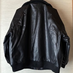 javaジャバコラボフェイクレザー ジャケット ユニセックスの画像
