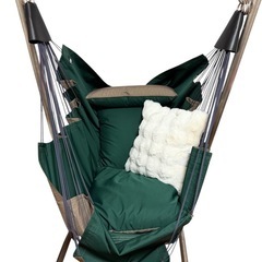 ハンモック  、ハンキギングチェア、一人ソファの画像