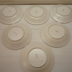 ☆▲MICHIKO LONDON　ミチコロンドン　皿　中皿　花絵　コシノミチコ　食器　6個セット　lの画像