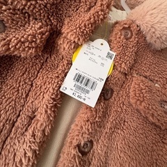 コート＋ニットワンピのセット+Tシャツ+2枚 130cm 女の子の画像