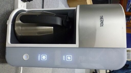 値下げしました　真空断熱ポットコーヒーメーカー ECK-1000 ホワイト(WH) Amazon.co.jp: サーモス(THERMOS) 真空断熱ポット コーヒーメーカー 1L 