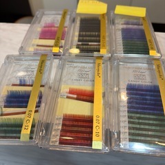 カラーエクステの画像