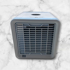 卓上冷風機 ホワイト・ブルーの画像