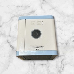 卓上冷風機 ホワイト・ブルーの画像