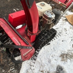 希少オプション付き　HONDAセル付き除雪機　８馬力お譲りします！の画像