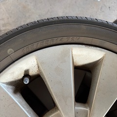 スズキ純正14インチアルミセットの画像