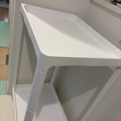 ニトリ ランドリーラック カナスタ 2段(ホワイト)の画像