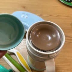 ベビー　離乳食　カトラリー　ケース　缶ミルクアタッチメント　マグ　セットの画像