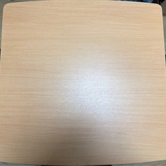 こたつ ナチュラル リバーシブル天板 75×75の画像