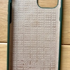 iPhoneケース シリコン モスグリーン 美品の画像