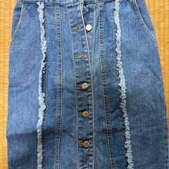 デニムスカート Mサイズの画像