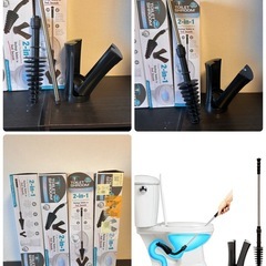 革命的なプランジャー スキージ 詰まりリムーバー 排水クリーナーの画像