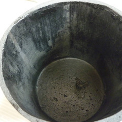 ☆▲植木鉢　鉢カバー　花　ガーデニング　DIY　グレー　入れ物　花壇　直径 14.2㎝　bの画像