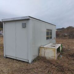 中古 ユニットハウス コンテナ4坪 引取限定の画像