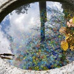 【新品】石臼、お売りします。【餅つき】【エクステリア】の画像