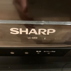 液晶テレビ、SHARP LC-32E9の画像