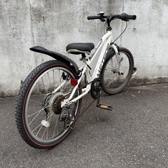 メテオストリームG ホワイト 20型ジュニアキッズ子供用自転車の画像