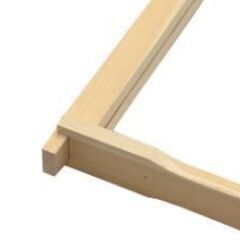 西洋蜜蜂巣枠・10組・バラ巣枠だけの販売に成ります・ホフマン式、国産さわら材の画像