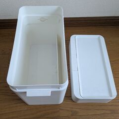 密閉ダストボックス　蓋付きごみ箱の画像