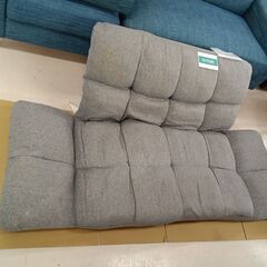 リユースのサカイ栃木店★ジモティ割あり★ NITORI ソファー グレー W119～163×D68～88×H52～58 クリーニング済み TC11924の画像