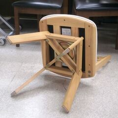 ダイニングチェア② 回転式 ニトリ ロピア2 1人掛けチェア ナチュラルカラー ☆ 札幌市 北区 屯田 の画像