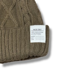 しまむら ニット帽 54cm 未使用の画像