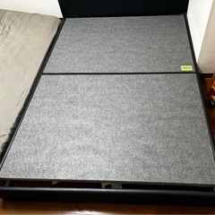 【美品】ドリームベッド！ダブルのベッドフレームの画像