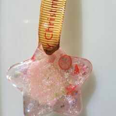レジン　クリスマスオーナメント　4個セットの画像