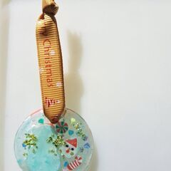 レジン　クリスマスオーナメント　4個セットの画像