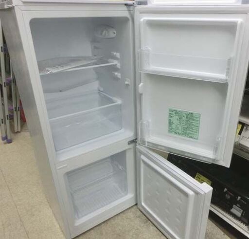 冷蔵庫 117L 2023年製 ヤマダ電機 YRZ-C12H1  ホワイト 100Lクラス YAMADA 札幌市 西野店