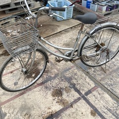 ママチャリ自転車中古品動作品の画像