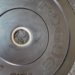 ROGUEFITNESS★バンパープレート5kg2枚の画像