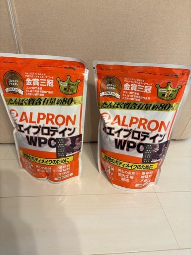 ALPRON  プロテイン　チョコレート風味?
