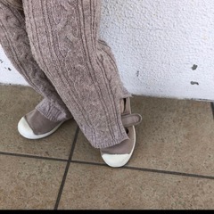 プティマイン　petit main ケーブルニットパンツ80 90 ズボンの画像