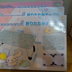 キャラクターテーブル3個の画像