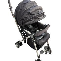 Aprica ベビーカー カルーン QL-193 ブラック 中古 アップリカ 乳母車SG認定基準 A形の画像