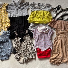 ベビー服　肌着　ロンパース　まとめての画像