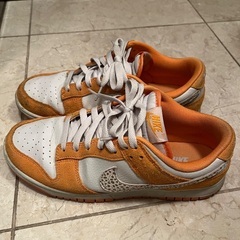 スニーカー　26cm NIKE Dunk Low Safari Swoosh Kumquat ナイキ　ダンク　ローの画像
