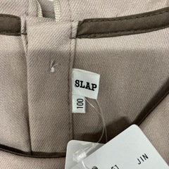 O 2512-294 おでかけワンピース　サイズ100cm 未使用品
の画像