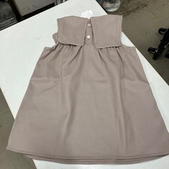 O 2512-294 おでかけワンピース　サイズ100cm 未使用品
の画像