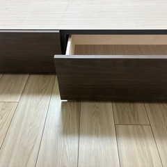 【無料】フランスベッド　シングル　引き出し付きの画像